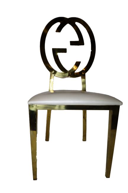 gucci chairs gold|farfetch gucci stools.